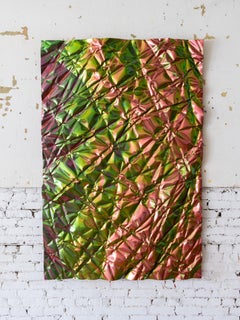 Christopher Prinz "Panel Arrugado Medio" en Iris Arco Iris (Pulido)