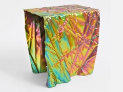 Christopher Prinz „Wrinkled Stool“ in Regenbogenschillerndem (Rauch)
