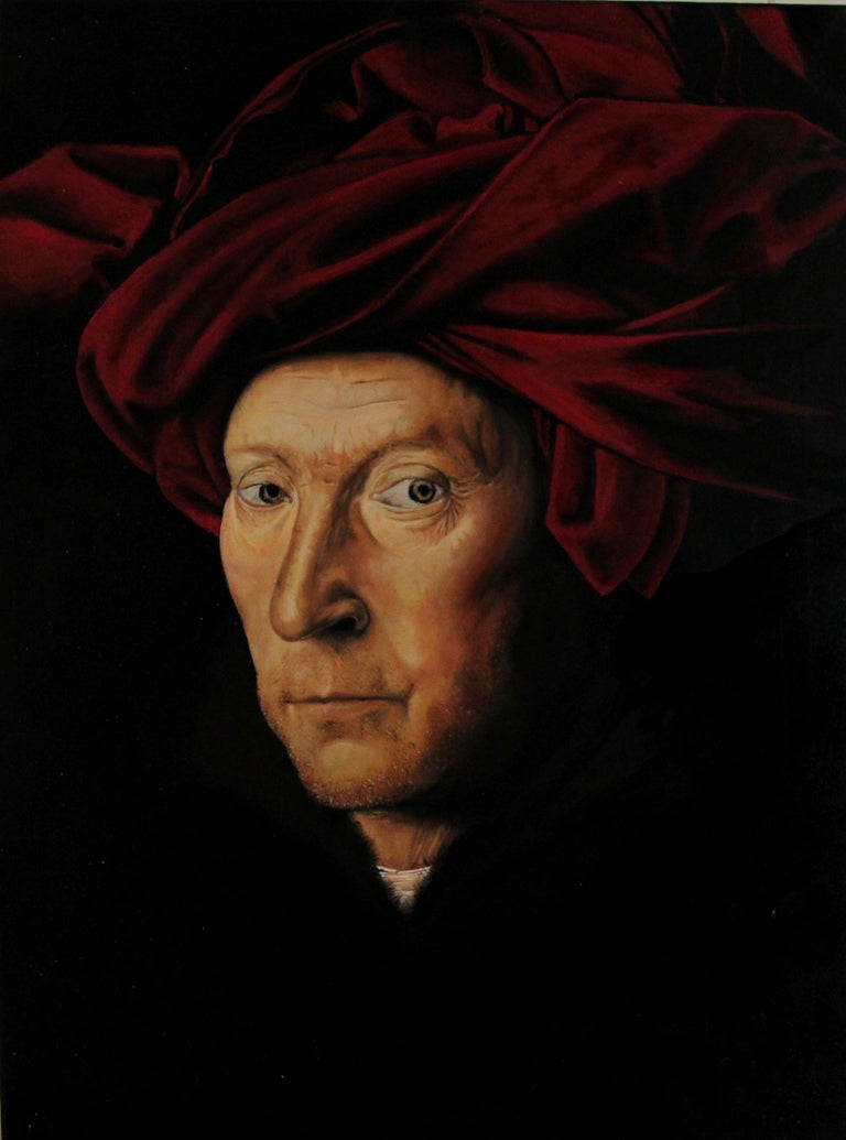 Christopher R. Inwood - After Jan Van Eyck, Painting, Oil on Canvas For ...