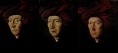 After Jan Van Eyck, Painting, Oil on Canvas
