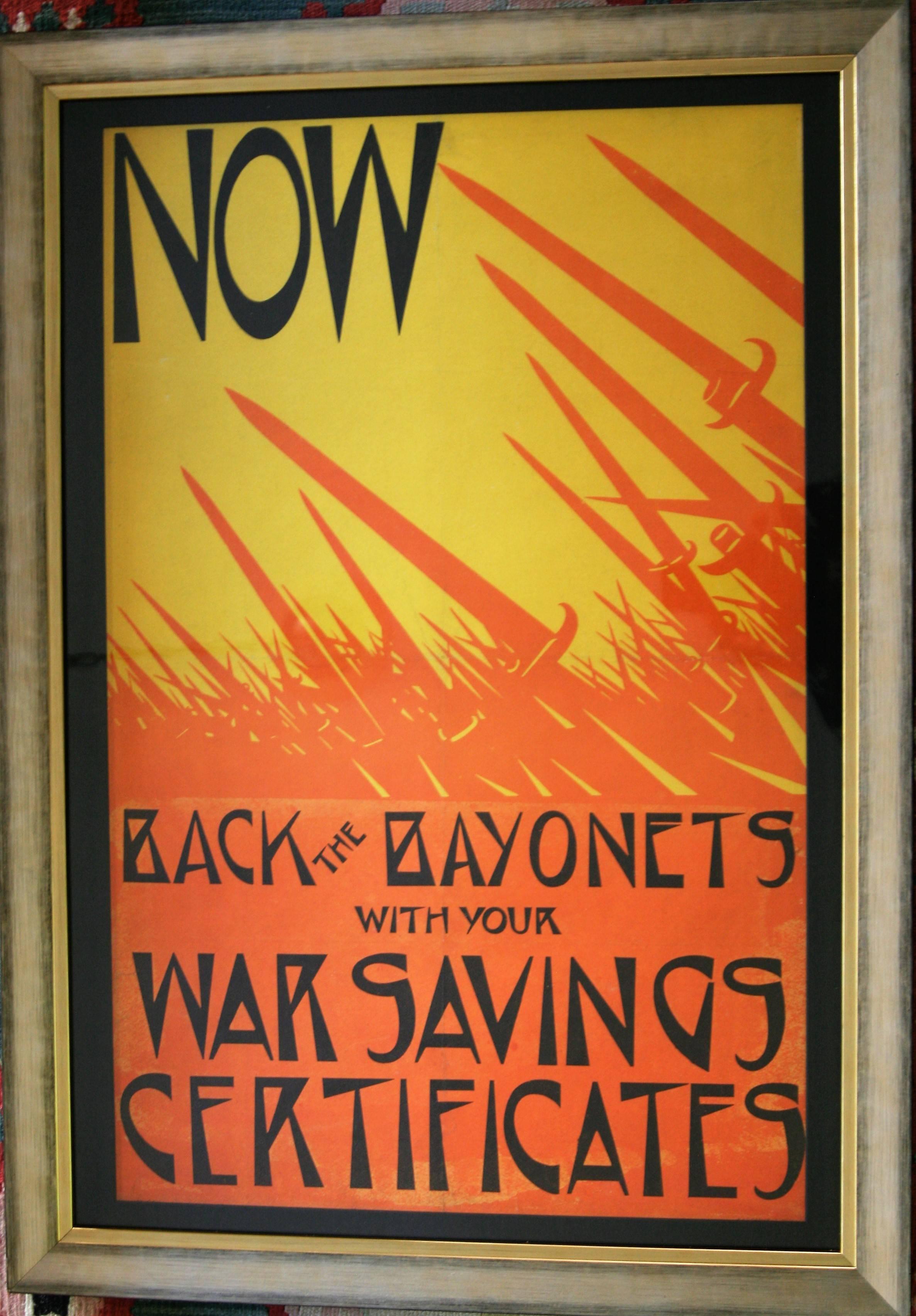 Now Back the Bayonets - Print by Christopher R. W. Nevinson