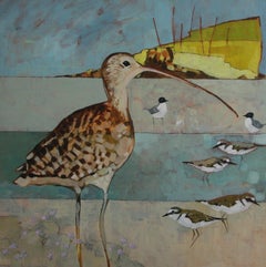 In the Crying of the Wind - Contemporary Sea Birds & Coastal Landscape