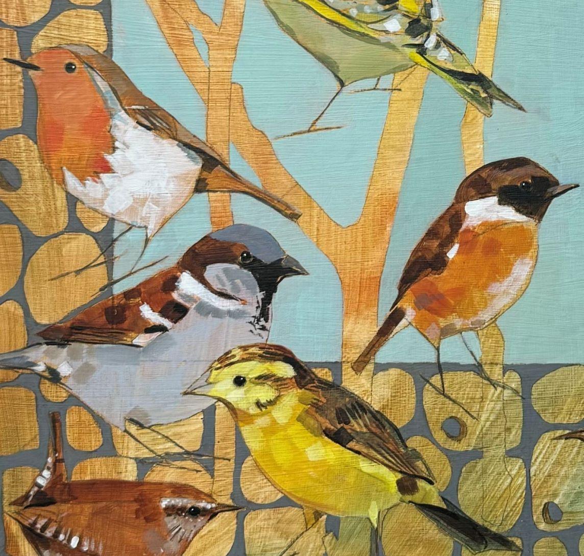 Il cielo ampio e comune di Nature - Quadro semi-astratto contemporaneo - Painting di Christopher Rainham
