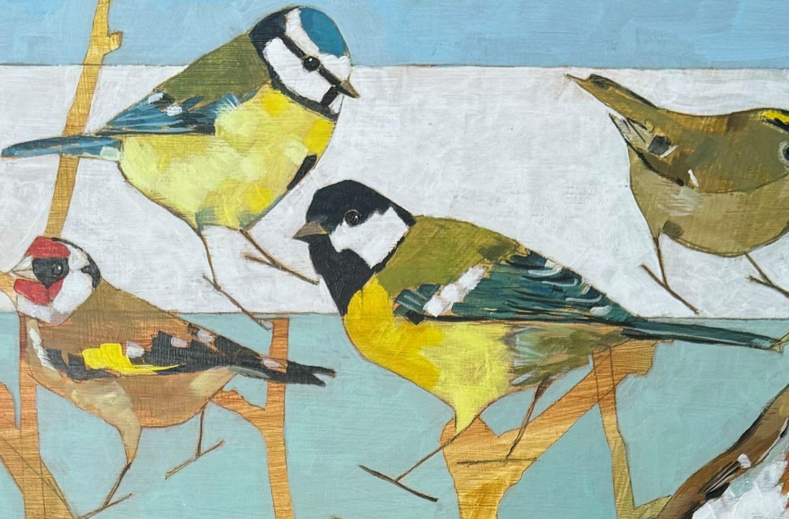 Il cielo ampio e comune di Nature - Quadro semi-astratto contemporaneo - Painting Contemporaneo di Christopher Rainham