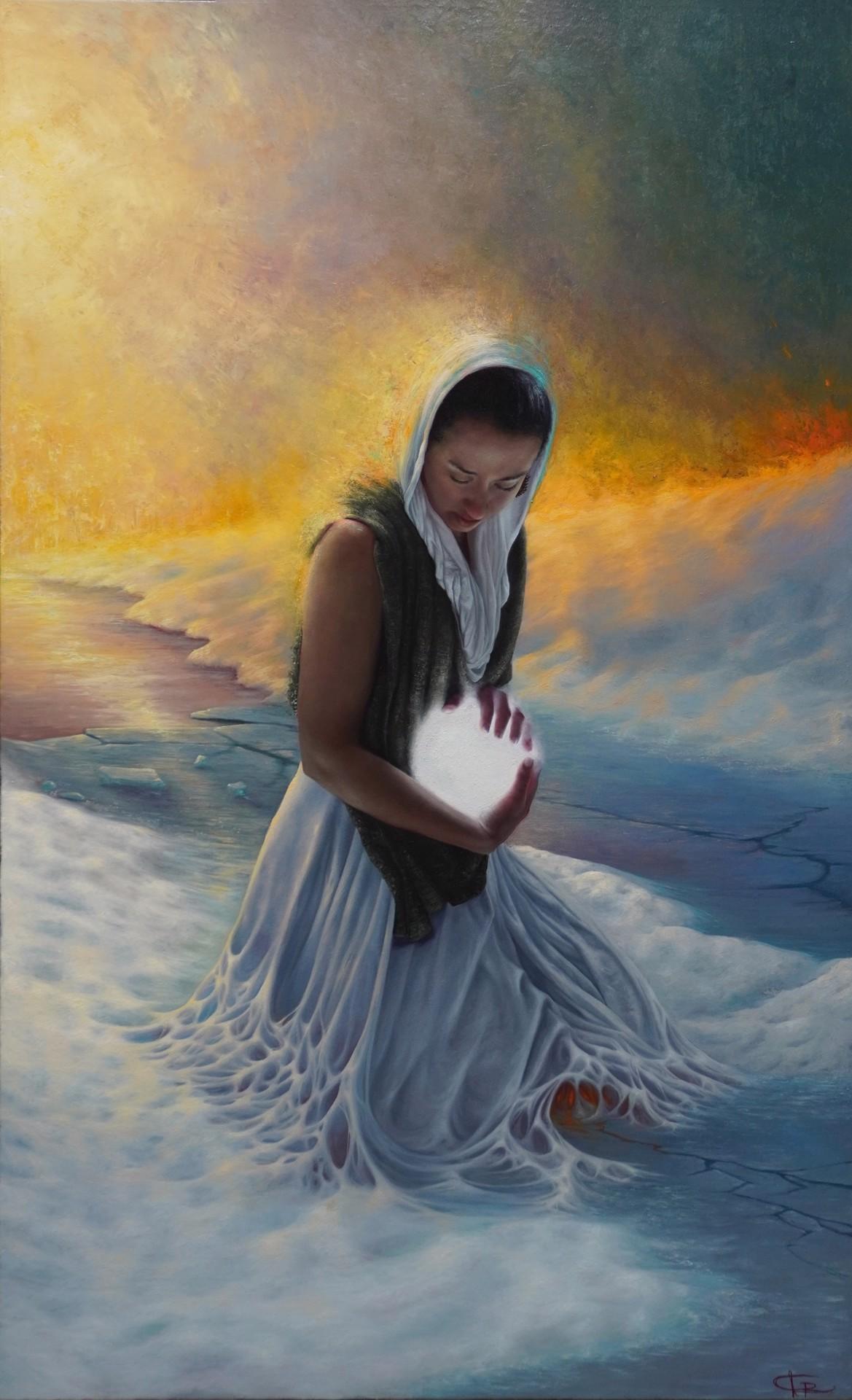 Figurative Painting di Christopher Remmers - Invocazione