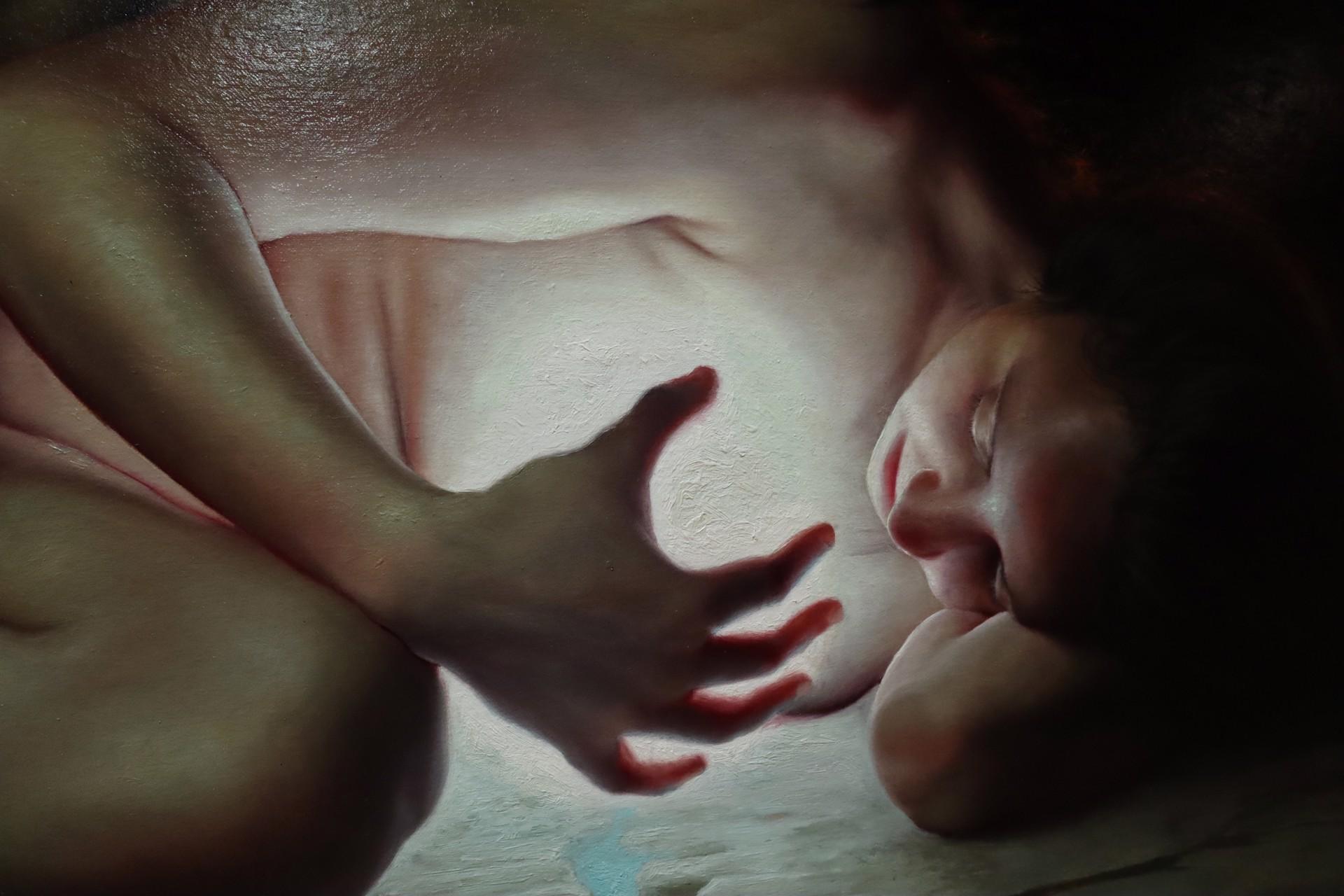Rune - Realist Painting by Christopher Remmers