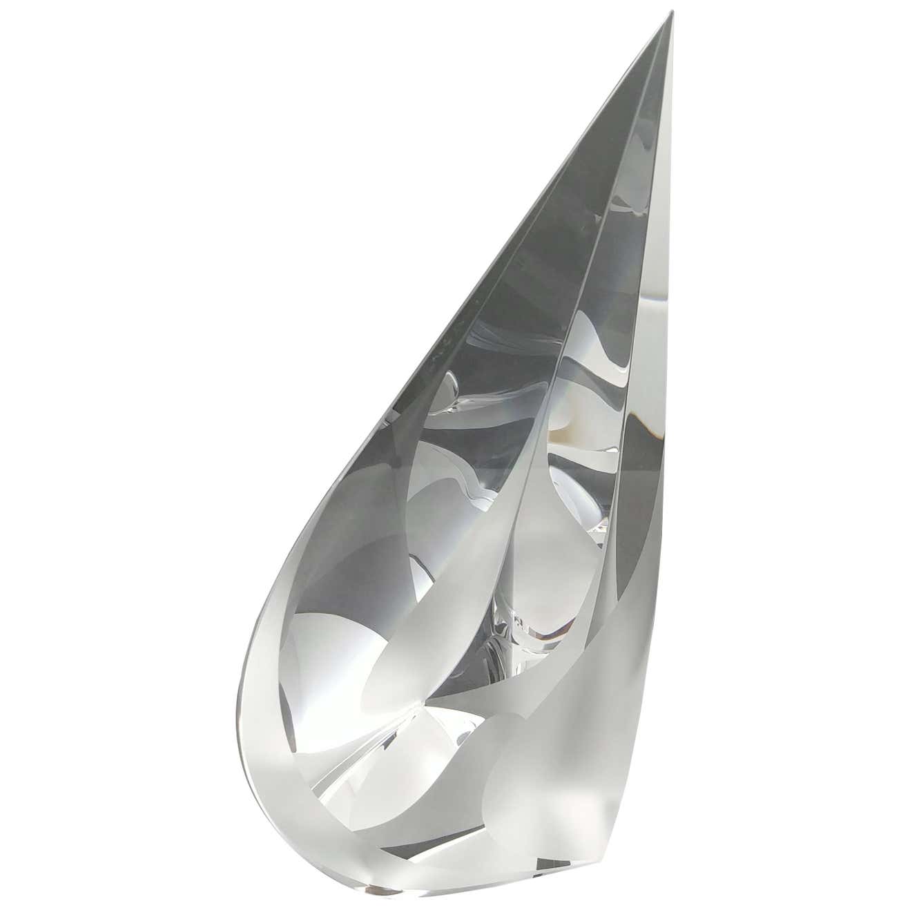 Christopher Ries, Abstract Glass Sculpture,