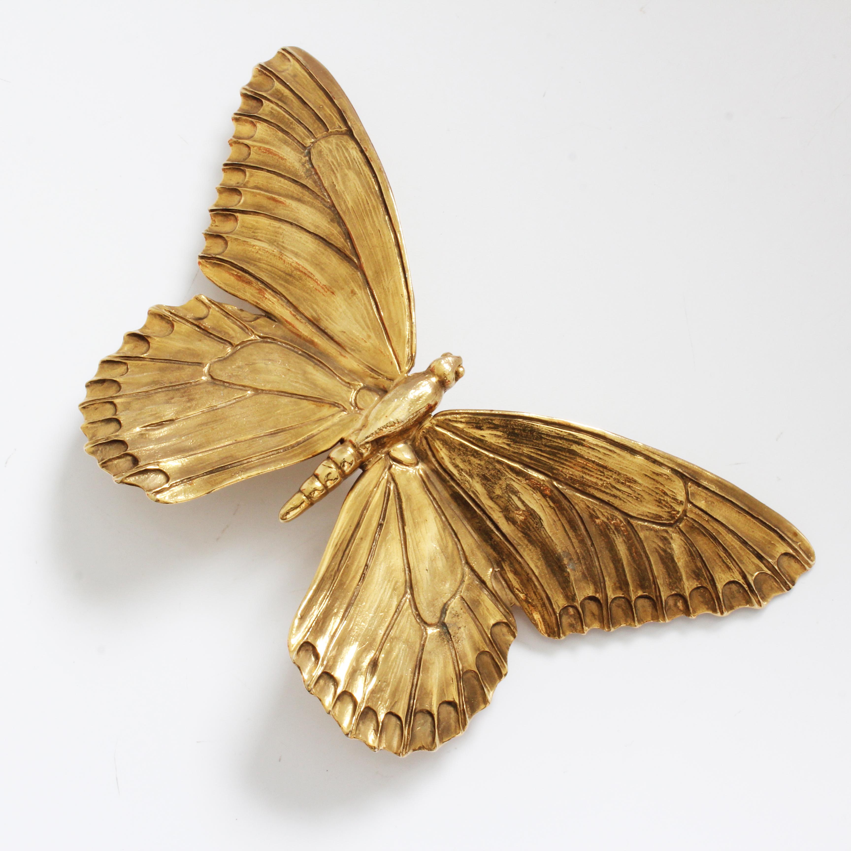Christopher Ross Boucle de Ceinture Butterfly Massive 8in L with Snakeskin Strap 1980 en vente 1