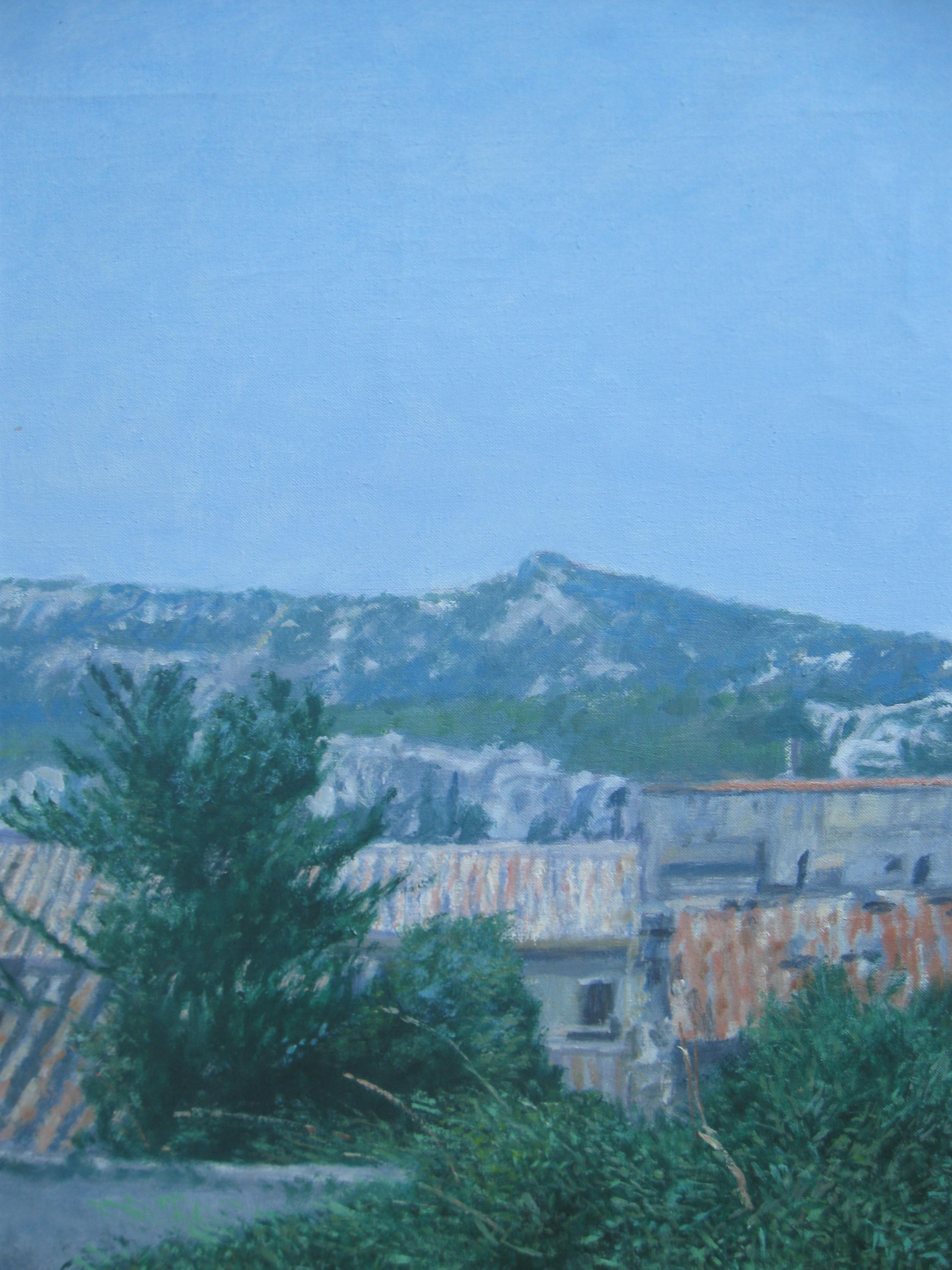 A fine oil by Modern British artist Christopher Sanders R.A. (1905-1991).
painting : 52cmx61cm
Good quality modern frame: 63cmx73cm
The painting is a view of Le Baux de Provence, France.
Superb impressionist technique capturing the warmth of the