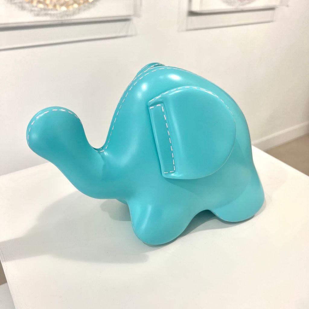 Lucky Elephant (blue) - Artist Proof of 4

Christopher Schulz (b. 1974) works in a variety of mediums to create his sculptures and 2D wall pieces, Schulz seeks to engage the viewer in visceral interaction. Working with materials such as marine grade