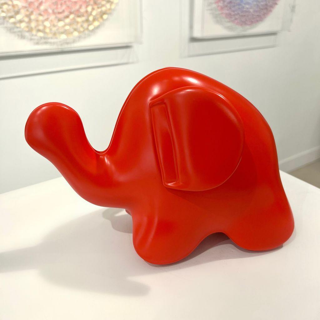 Lucky Elephant (Red) - Edition of 75.


Christopher Schulz (b. 1974) works in a variety of mediums to create his sculptures and 2D wall pieces, Schulz seeks to engage the viewer in visceral interaction. Working with materials such as marine grade