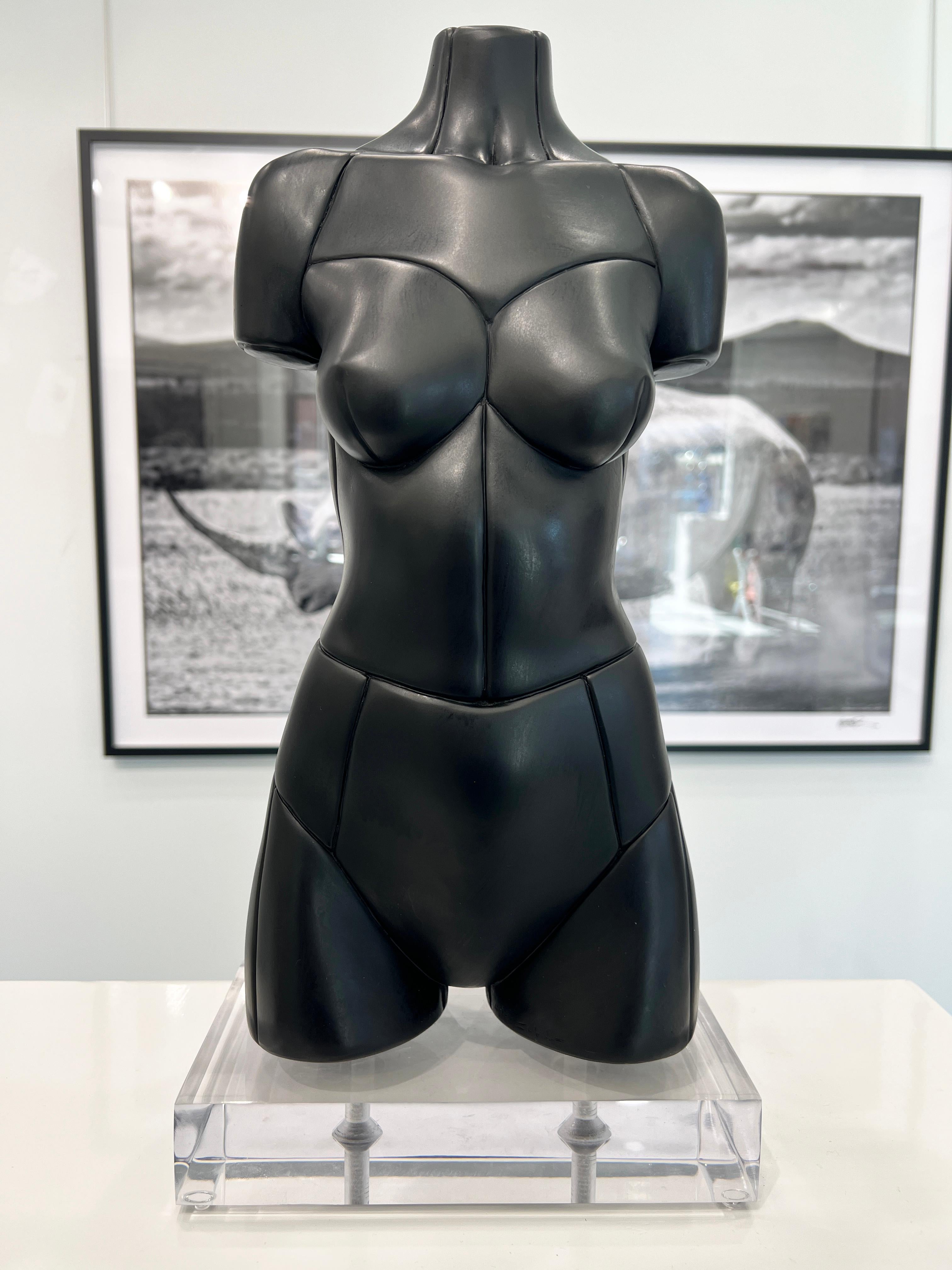 Christopher Schulz Nude Sculpture - Upholstered Torso