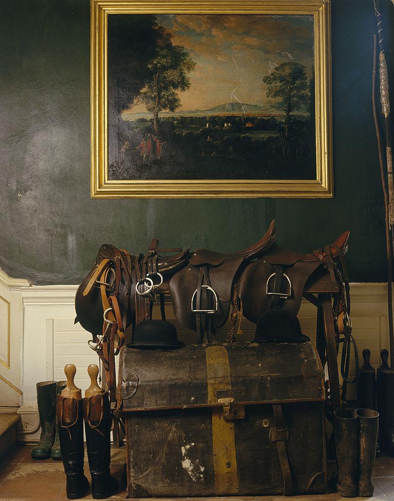 Landscape Photograph di Christopher Simon Sykes - Castello di Leixlip 1990  Edizione limitata firmata