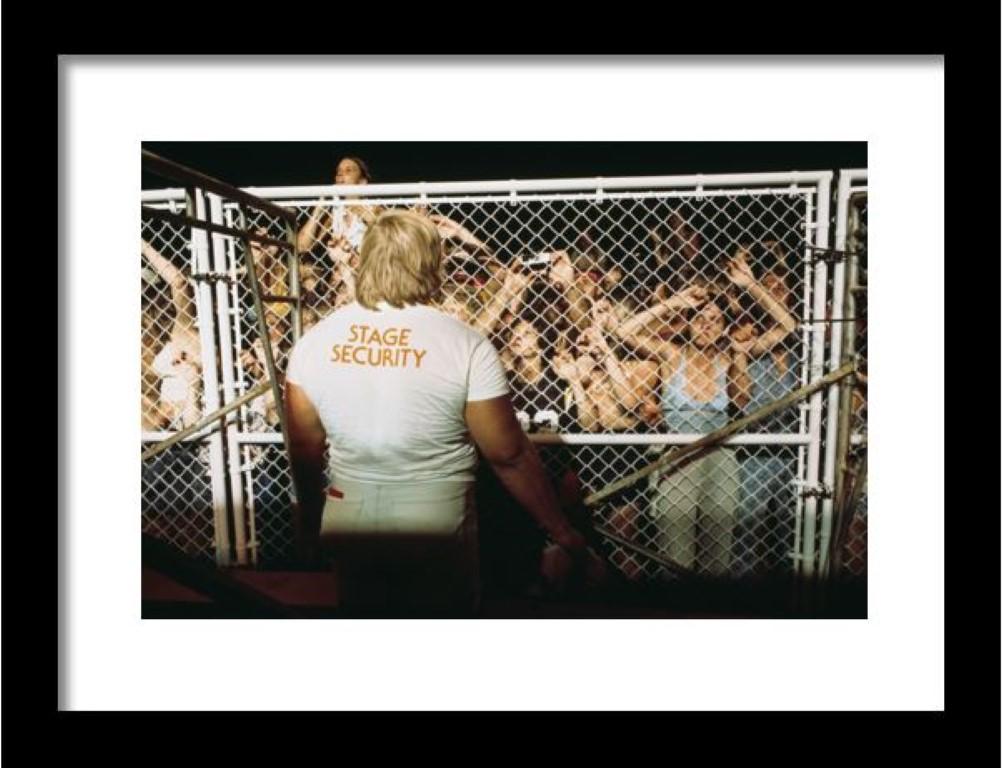Christopher Simon Sykes Color Photograph - "Stones Security", 1975, SIGNED Print, Limited Edition of 100, Framed