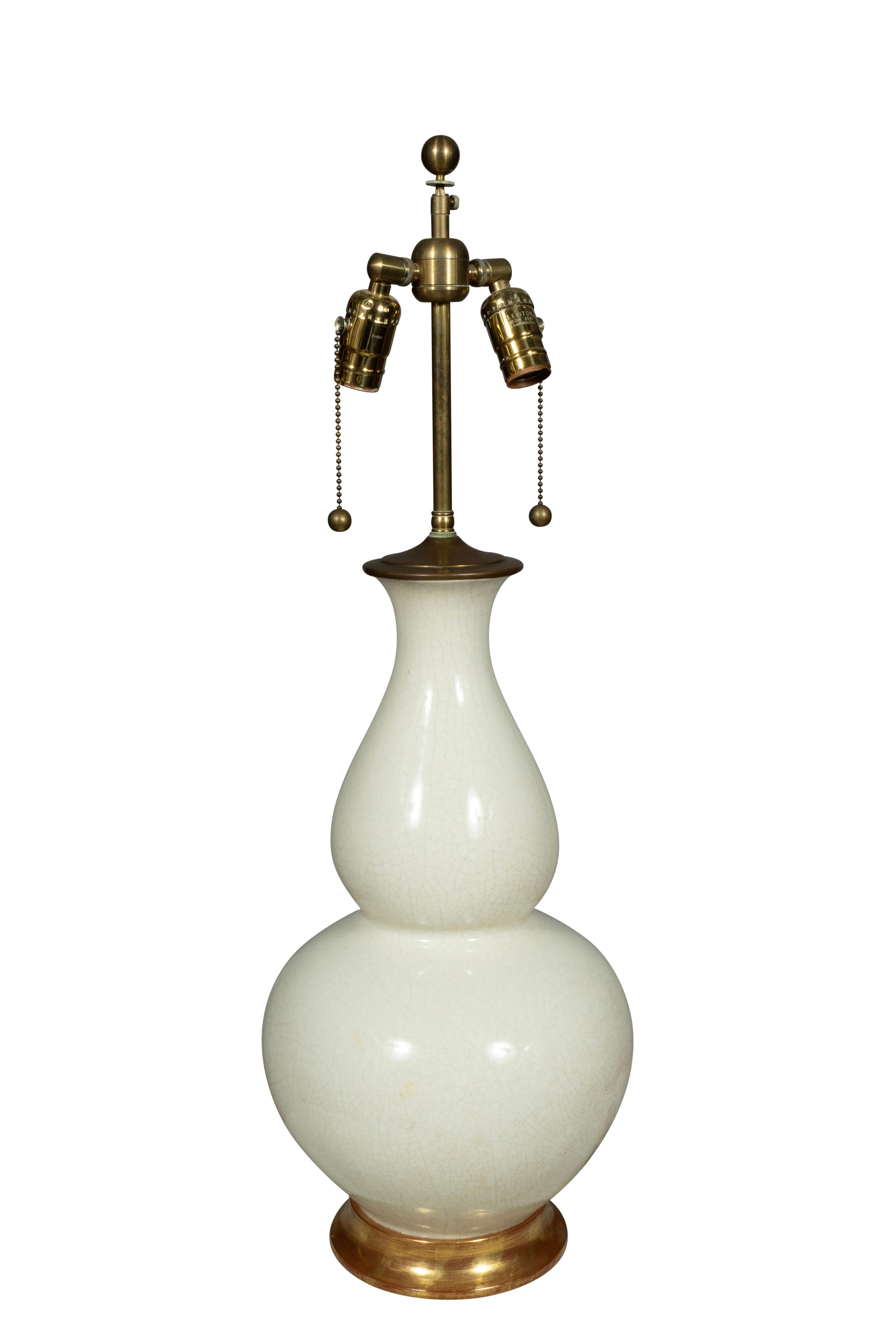 XXIe siècle et contemporain Lampe de table en céramique Christopher Spitzmiller en vente
