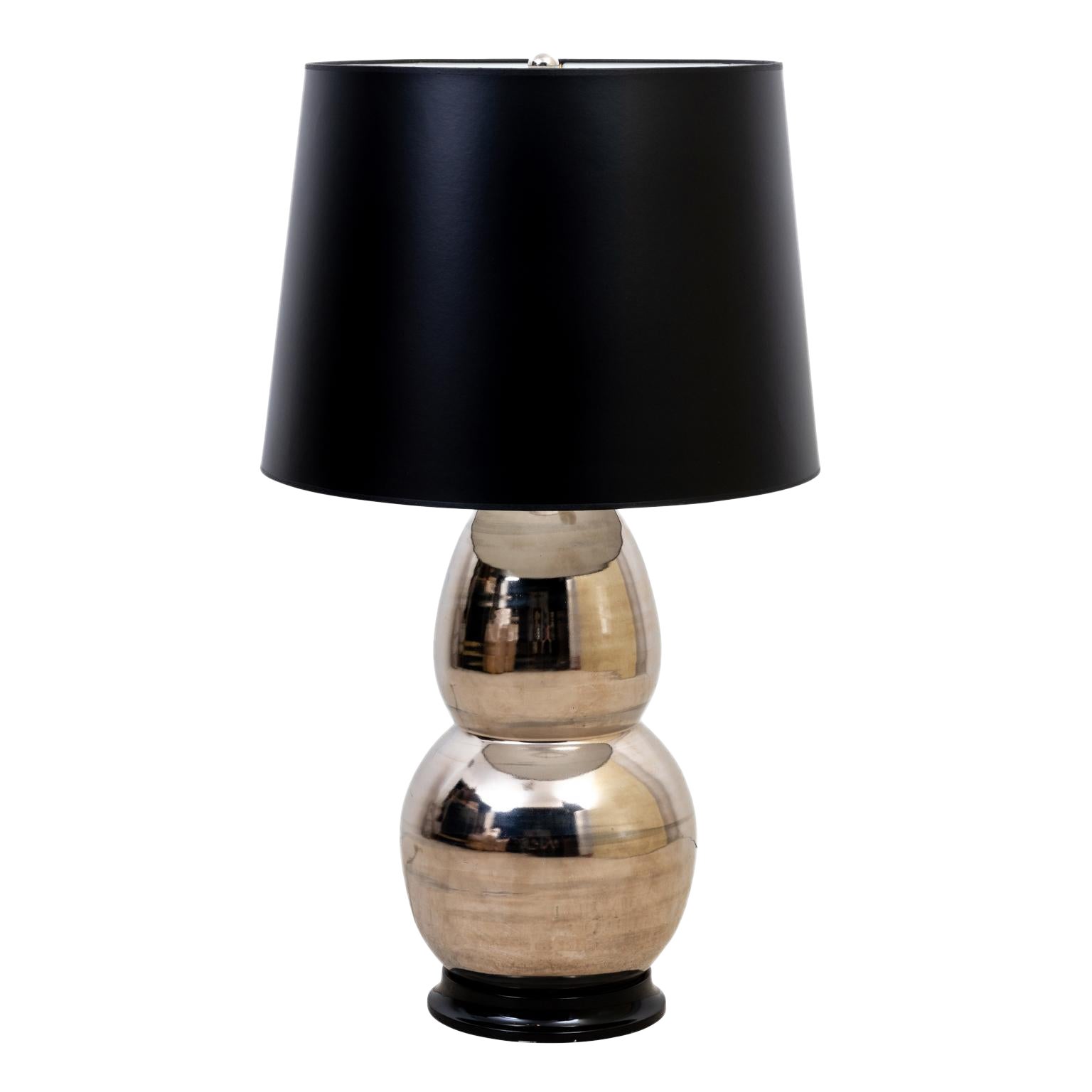 Christopher Spitzmiller Silver Gourd Lamp