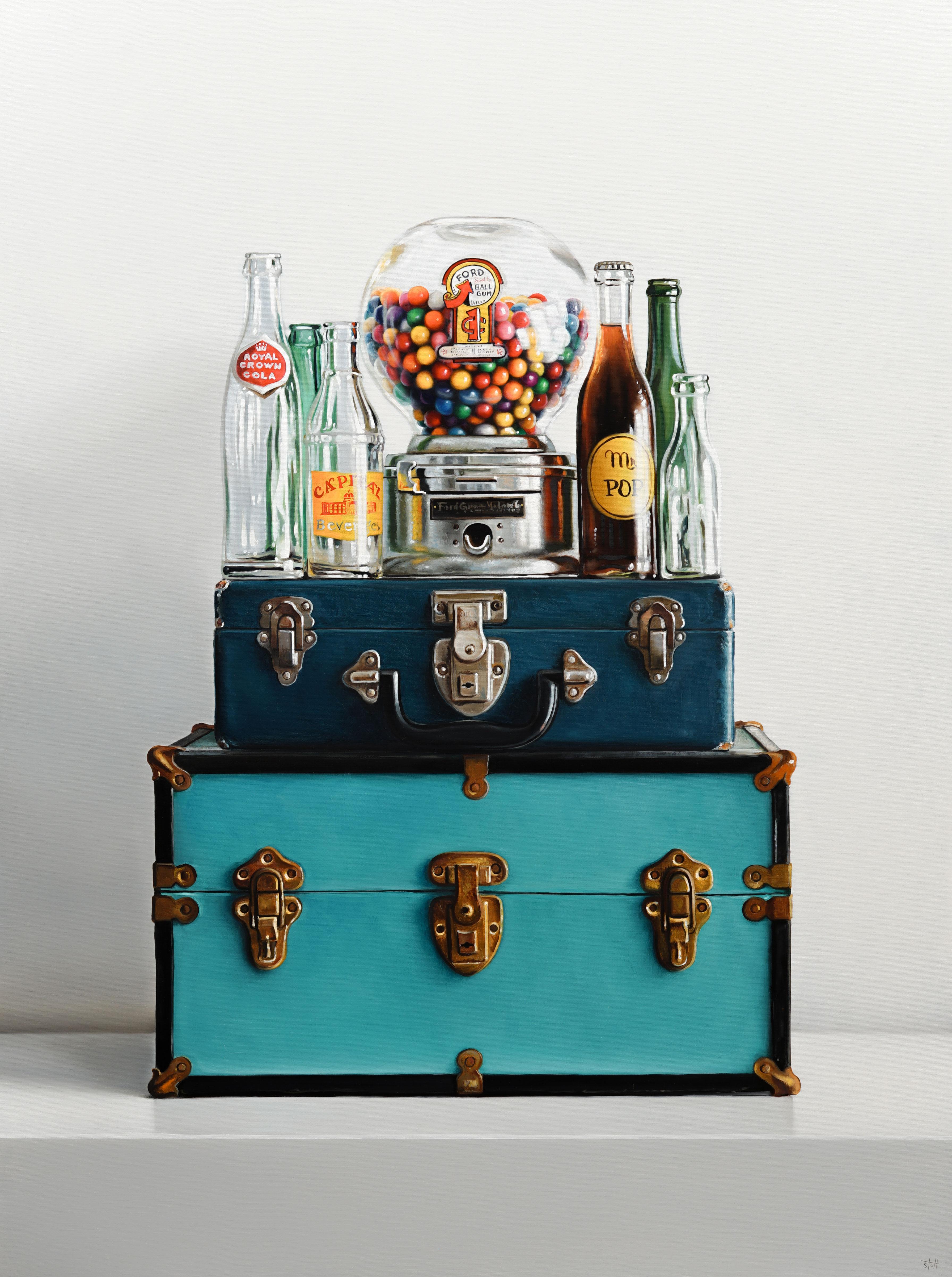 Christopher Stott - Ford Ball Gum and Soda Pop Bottles For Sale at 1stDibs
