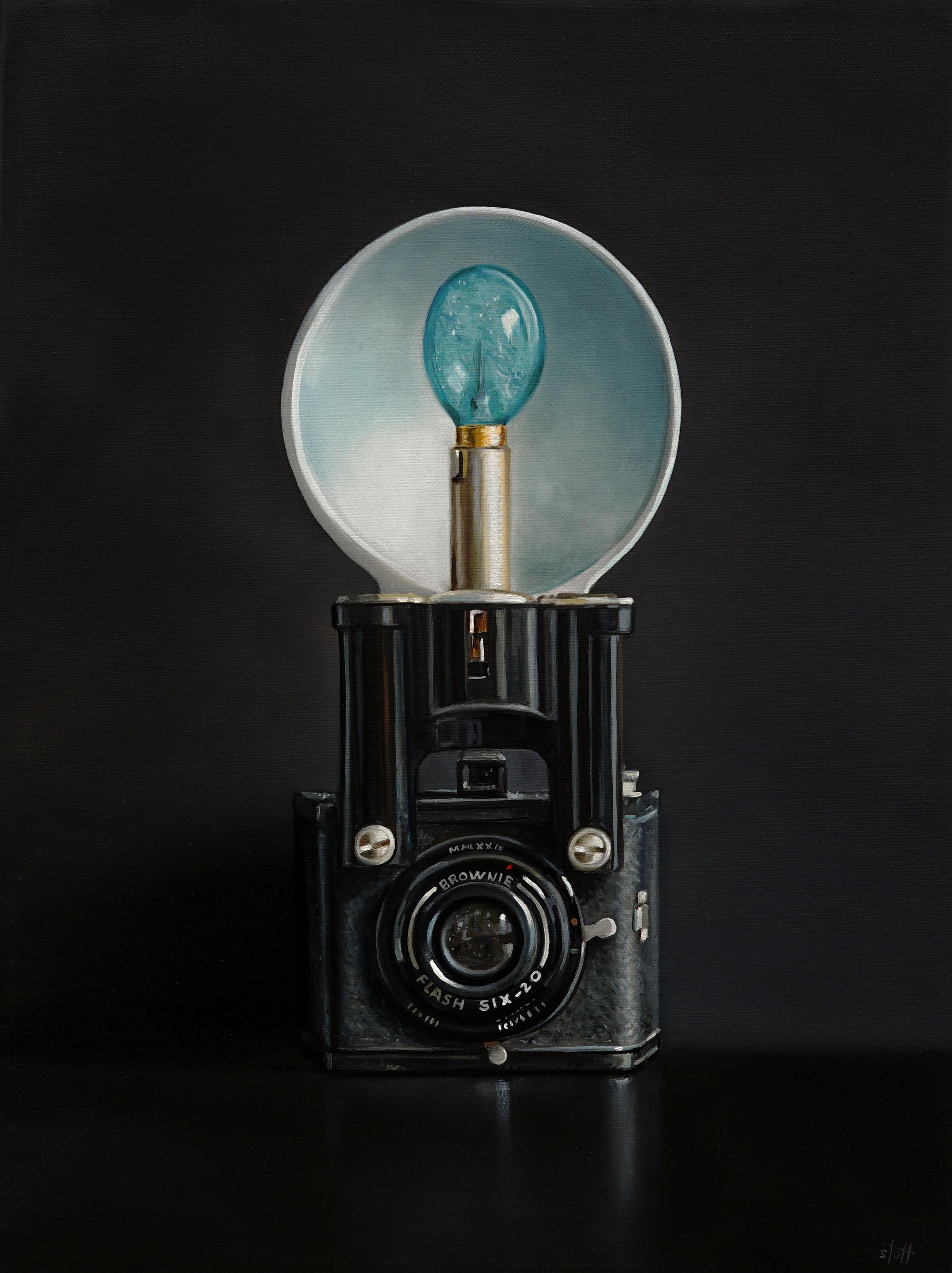 Christopher Stott Still-Life Painting - Kodak Flash Six-20