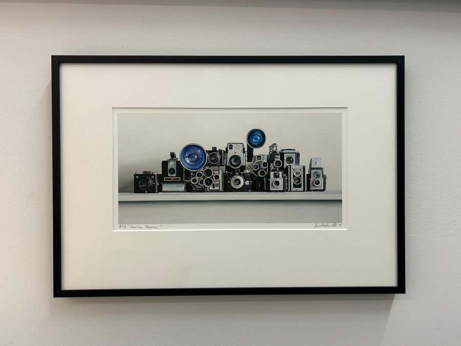Fourteen Cameras - unframed print