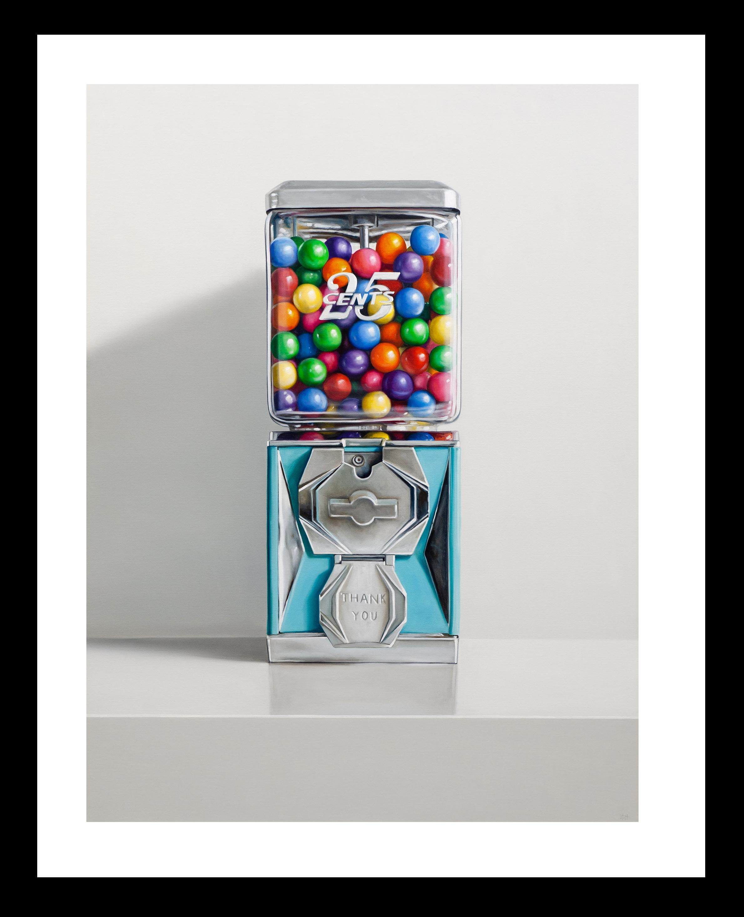Gracias (gumballs), impresión, sin enmarcar