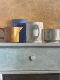 Überfüllter Altar. Stilleben Malerei