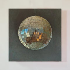 Glitzerkugel ii. Stilleben Malerei