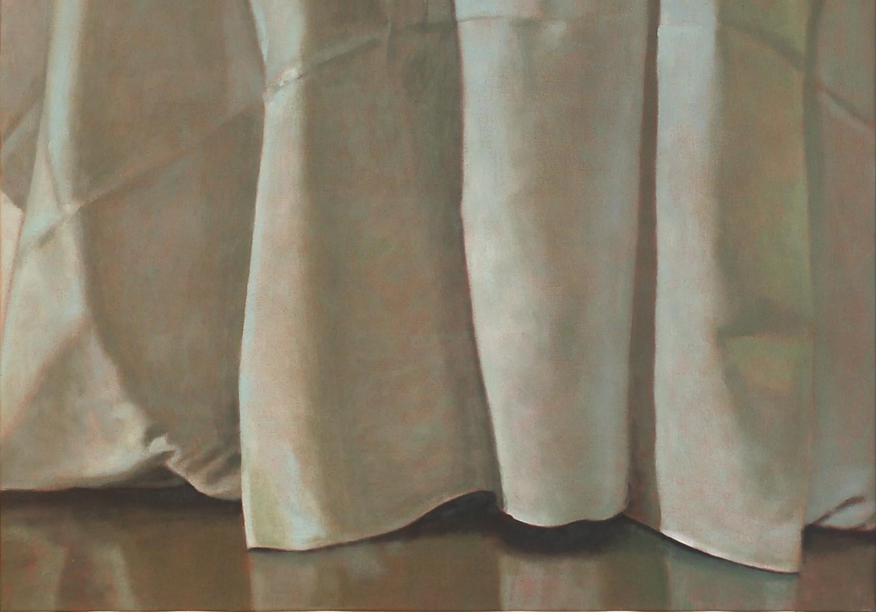 Korean Bowl. Stilleben Malerei – Painting von Christopher T Terry