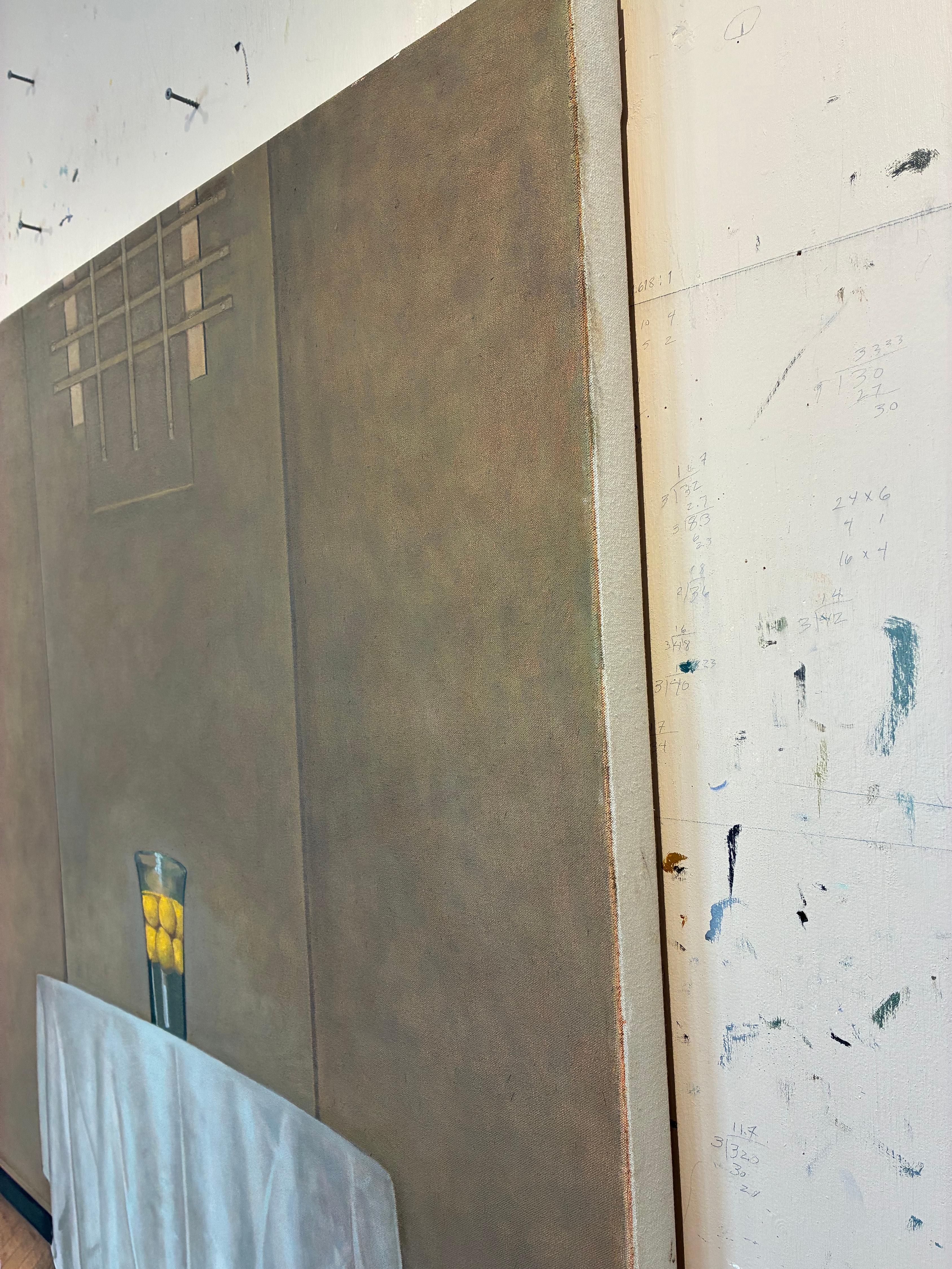 Zitronen. Stilleben Malerei (Zeitgenössisch), Painting, von Christopher T Terry