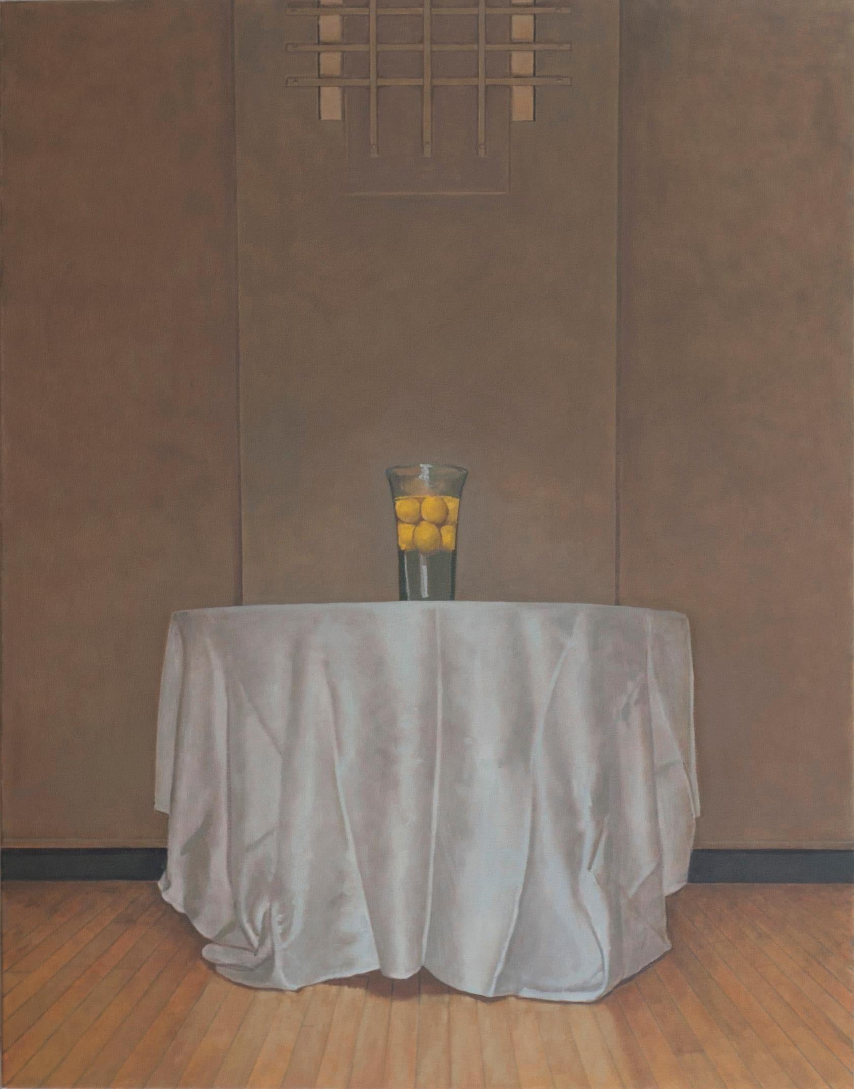 Zitronen. Stilleben Malerei