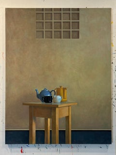 Pigeon Holes. Still life Painting