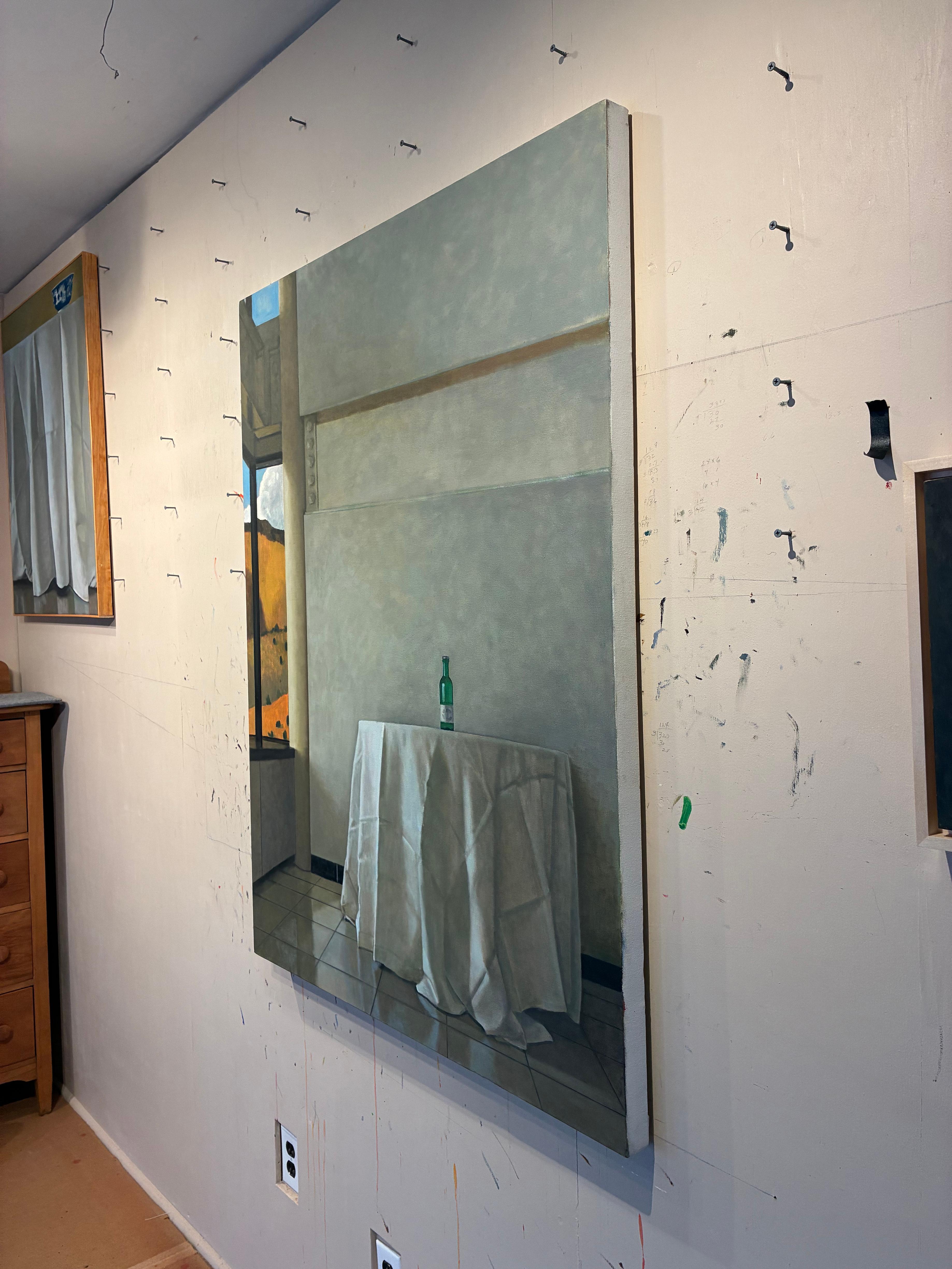 Sprudel. Stilleben Malerei (Zeitgenössisch), Painting, von Christopher T Terry