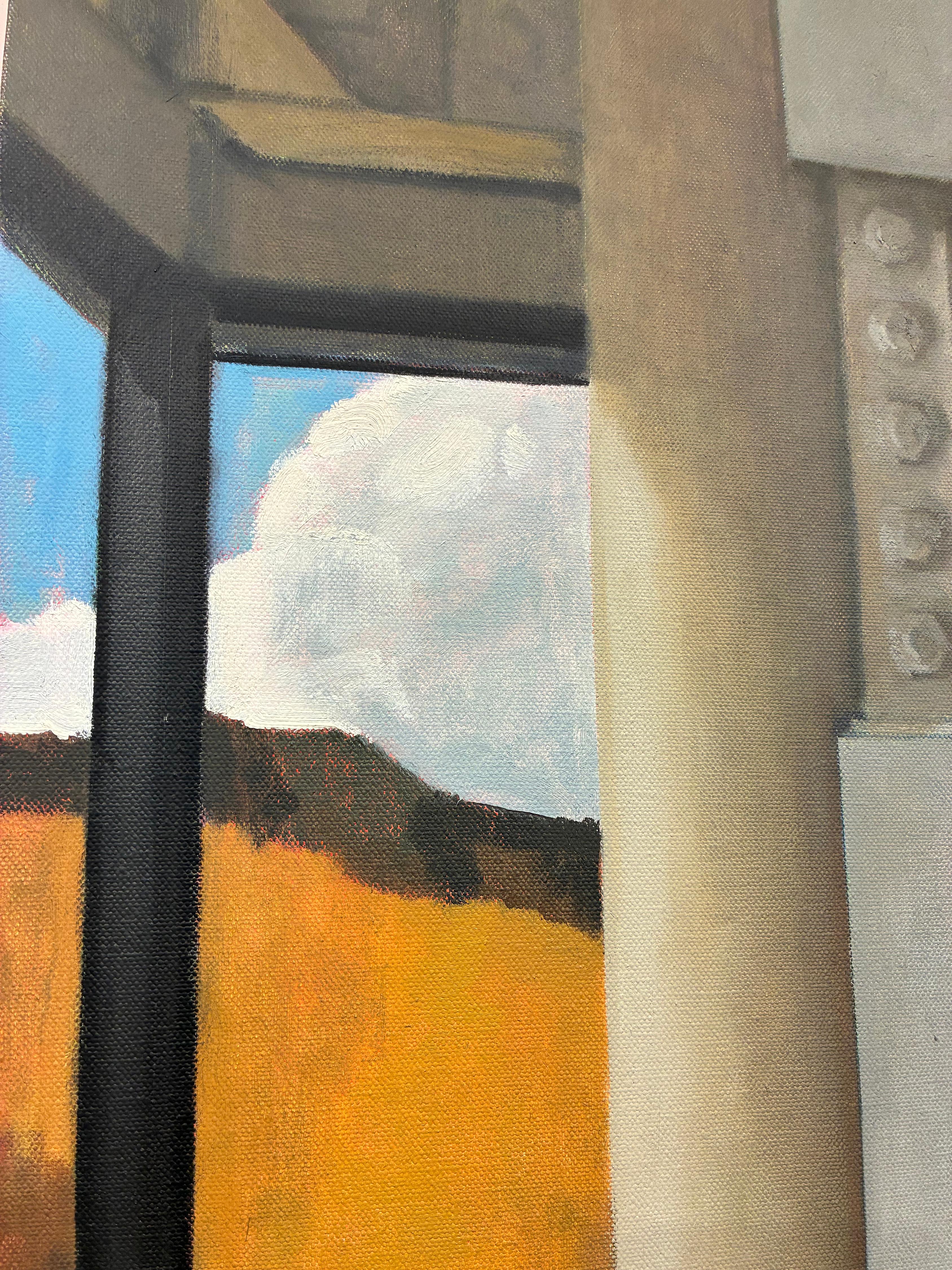 Sprudel. Stilleben Malerei (Braun), Still-Life Painting, von Christopher T Terry