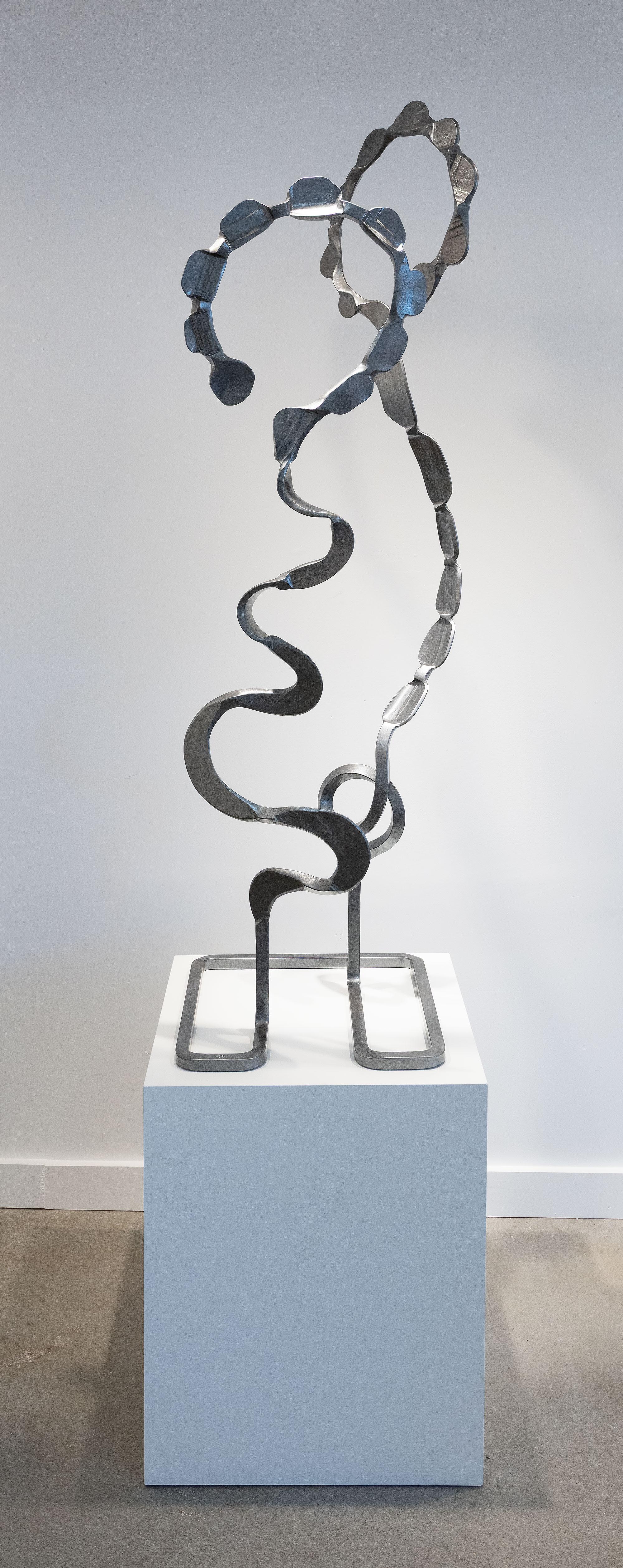 Abstract Sculpture Christopher Thomson - Vent Eau #3