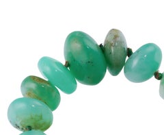 Christopher Walling Aventurine Bead Gold Necklace