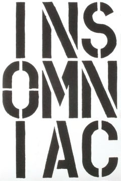 Christopher Wool Black Book Lithographs 33.5" x 23.5"