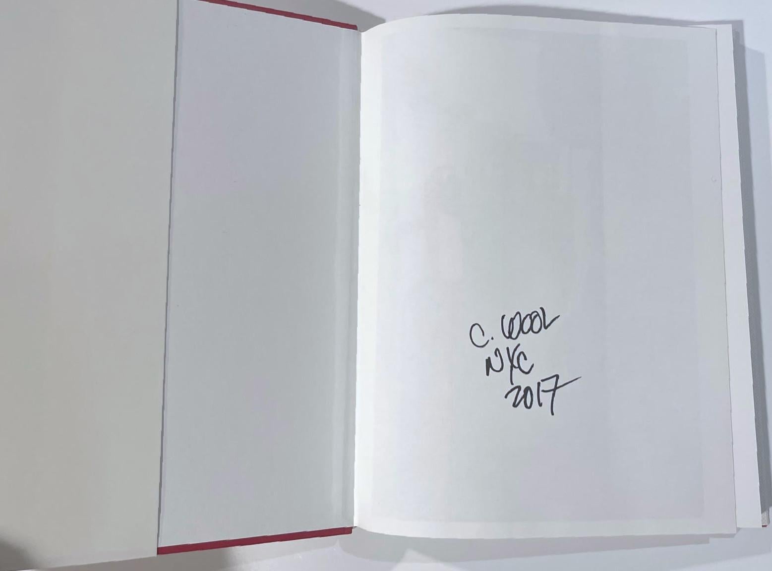 Christopher Wool Guggenheim Monograph, Hand signed and dated by Christopher Wool For Sale 2