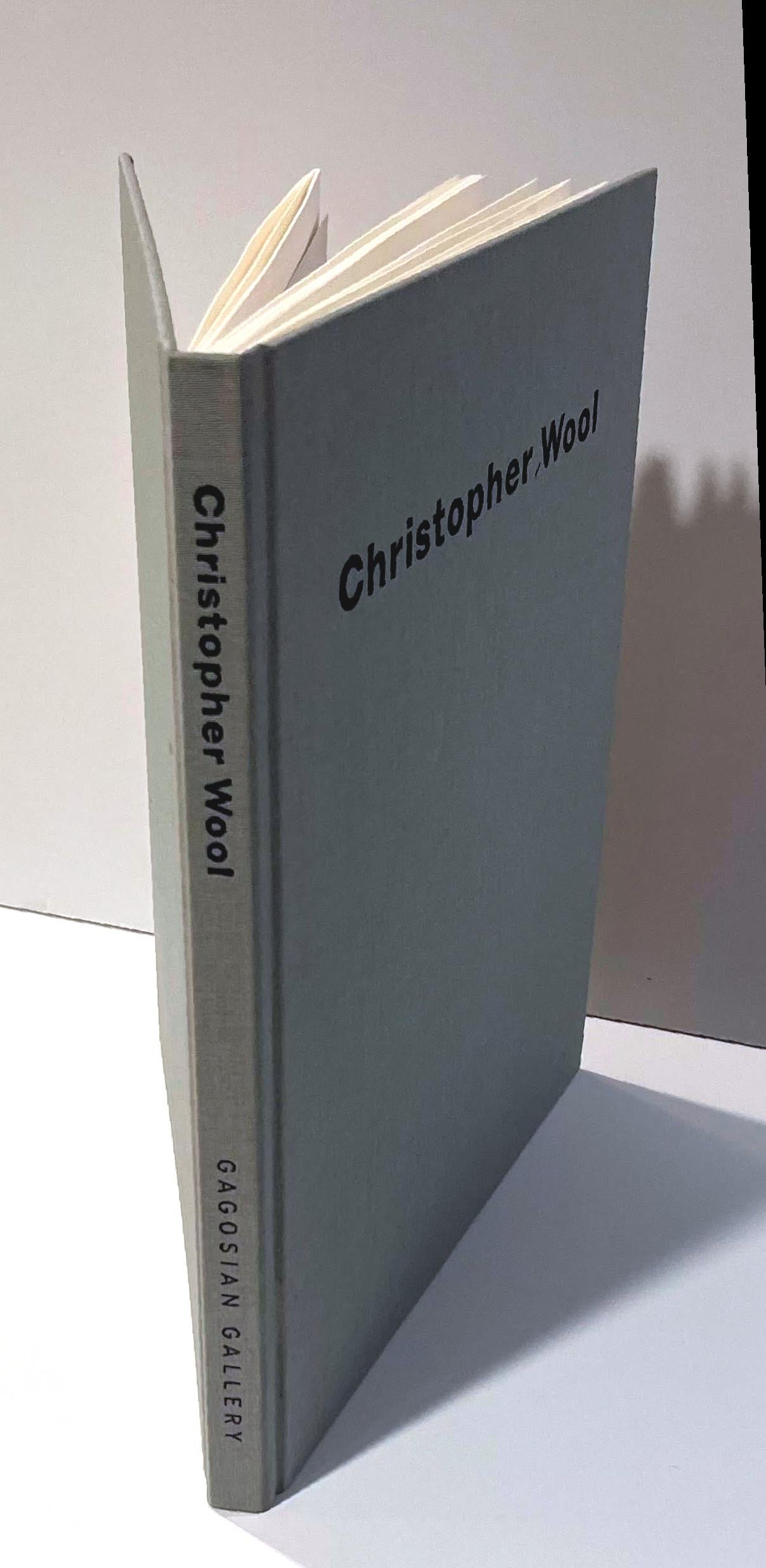 Christopher Wool (Hardback Gagosian monograph, Hand signed and dated by artist) For Sale 3