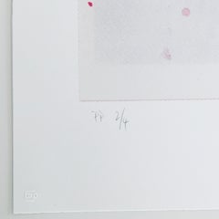 Abstrakter expressionistischer Druck von Christopher Wool ohne Titel, signiert und nummeriert