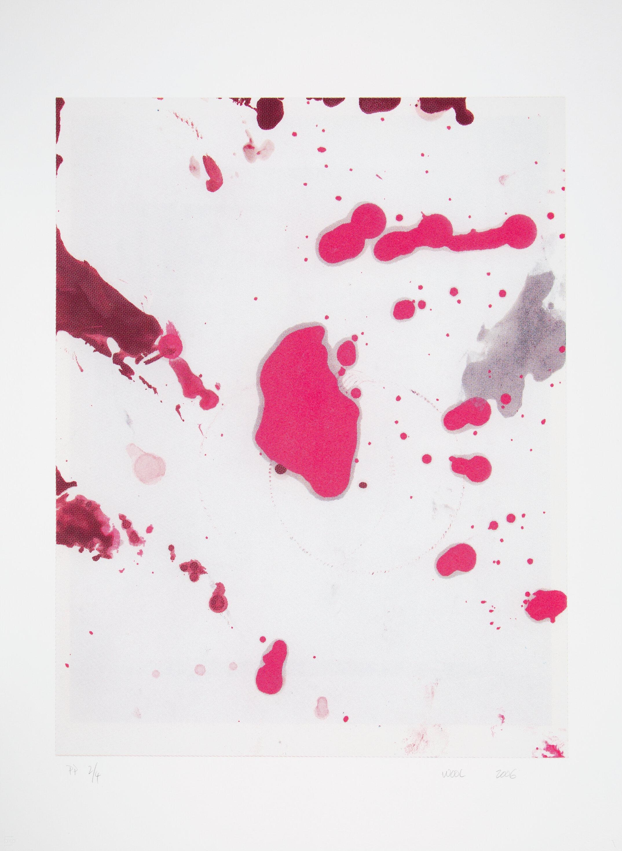 Christopher Wool 'Senza titolo' Stampa espressionista astratta firmata e numerata
