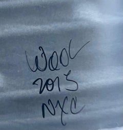 Gagosian Gallery Rome exhibition print (Hand Signed by Christopher Wool), 2010