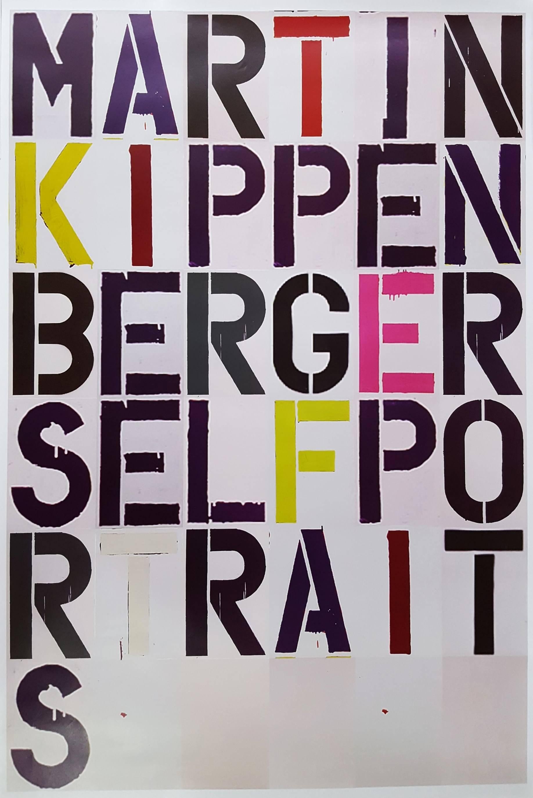 Christopher Wool Abstract Print - Martin Kippenberger: Self Portraits