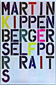 Martin Kippenberger Self-Portraits Poster