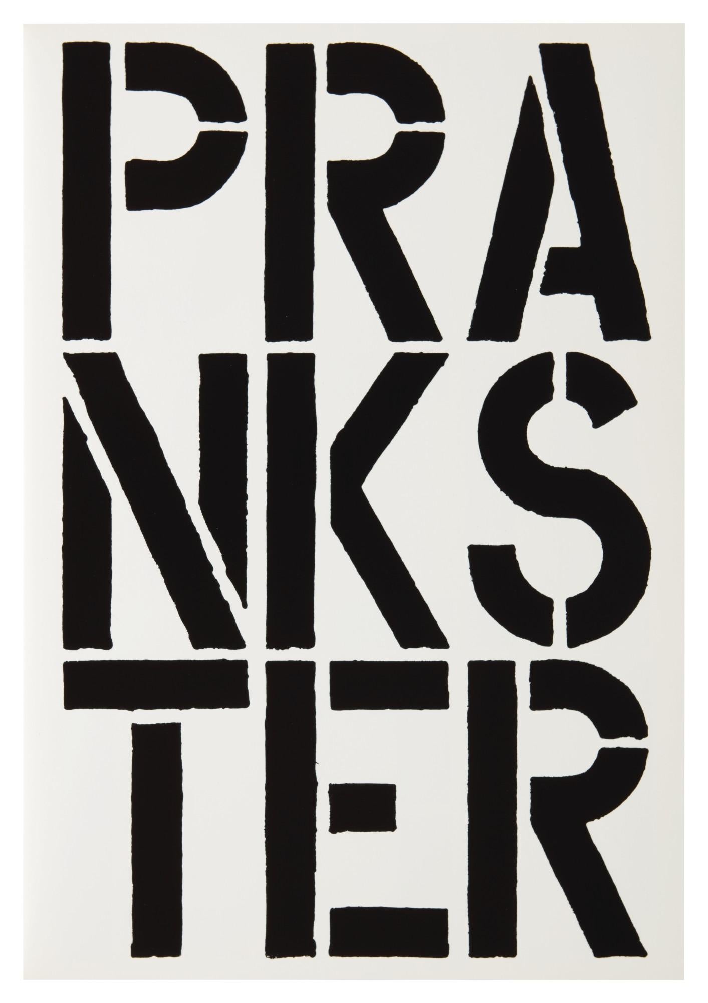Prankster - Print by Christopher Wool