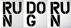 Run Dog Run By Christopher Wool