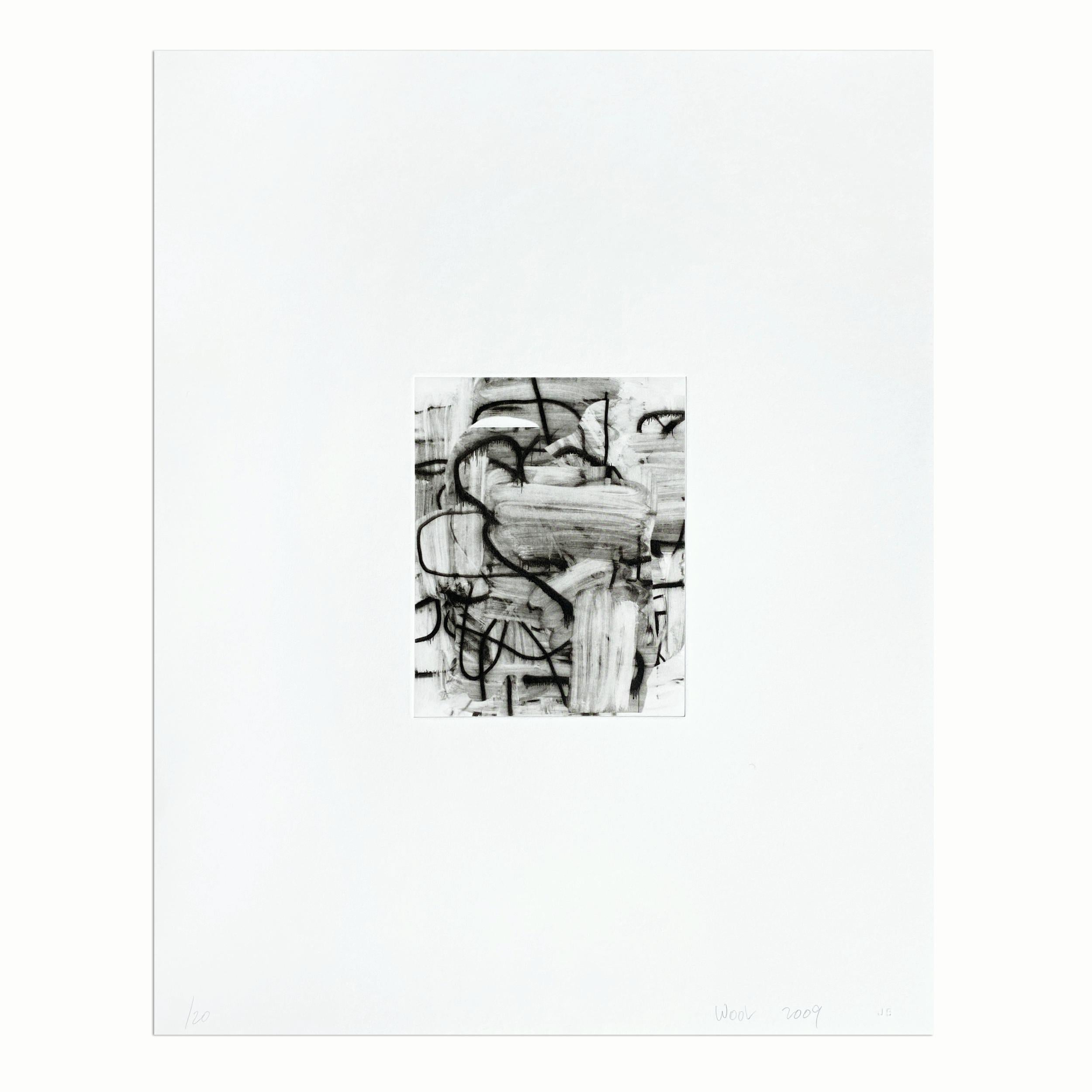 Christopher Wool Abstract Print - Untitled, 2009, Signed Photoengraving, Abstract Art, Contemporary Artist
