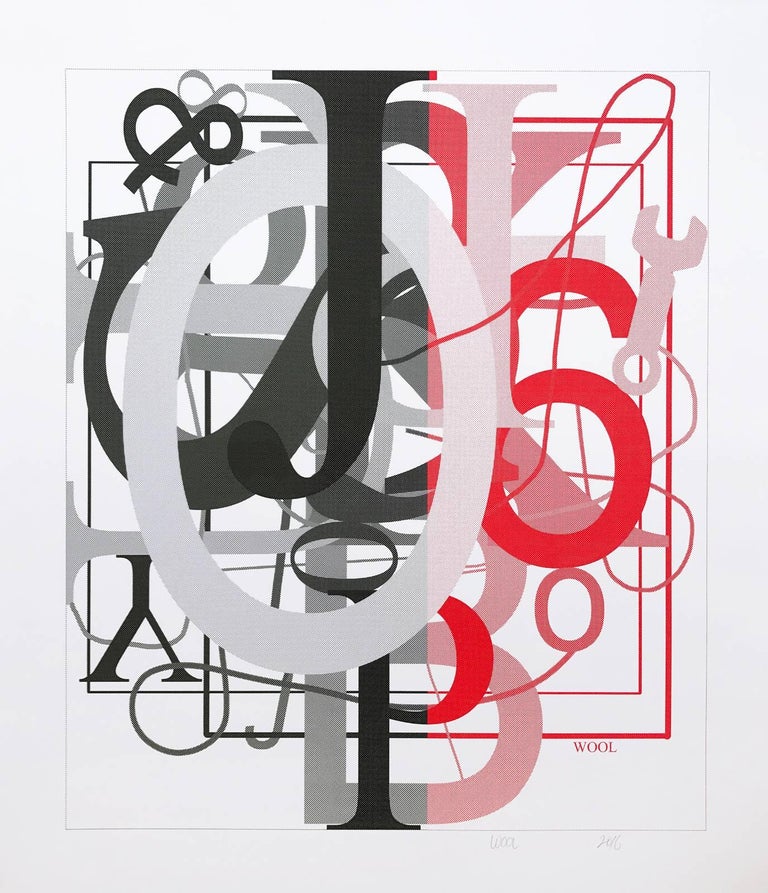 Christopher Wool Untitled Silkscreen 2016 Abstract Art