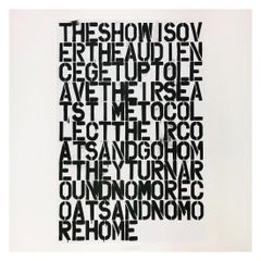 Sans titre (The Show Is Over)