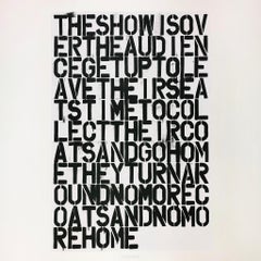 Untitled (The Show Is Over)