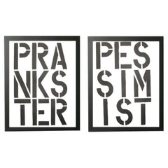 Christopher Wool Sebastien Girard Black Book Twice Lithographs 19.75" x 16" Christopher Wool Sebastien Girard Black Book Twice Lithographs 19.75" x 16"