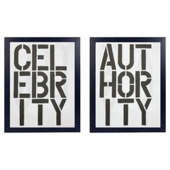 Christopher Wool Sebastien Girard Black Book Twice Lithographs 19.75" x 16" Christopher Wool Sebastien Girard Black Book Twice Lithographs 19.75" x 16"